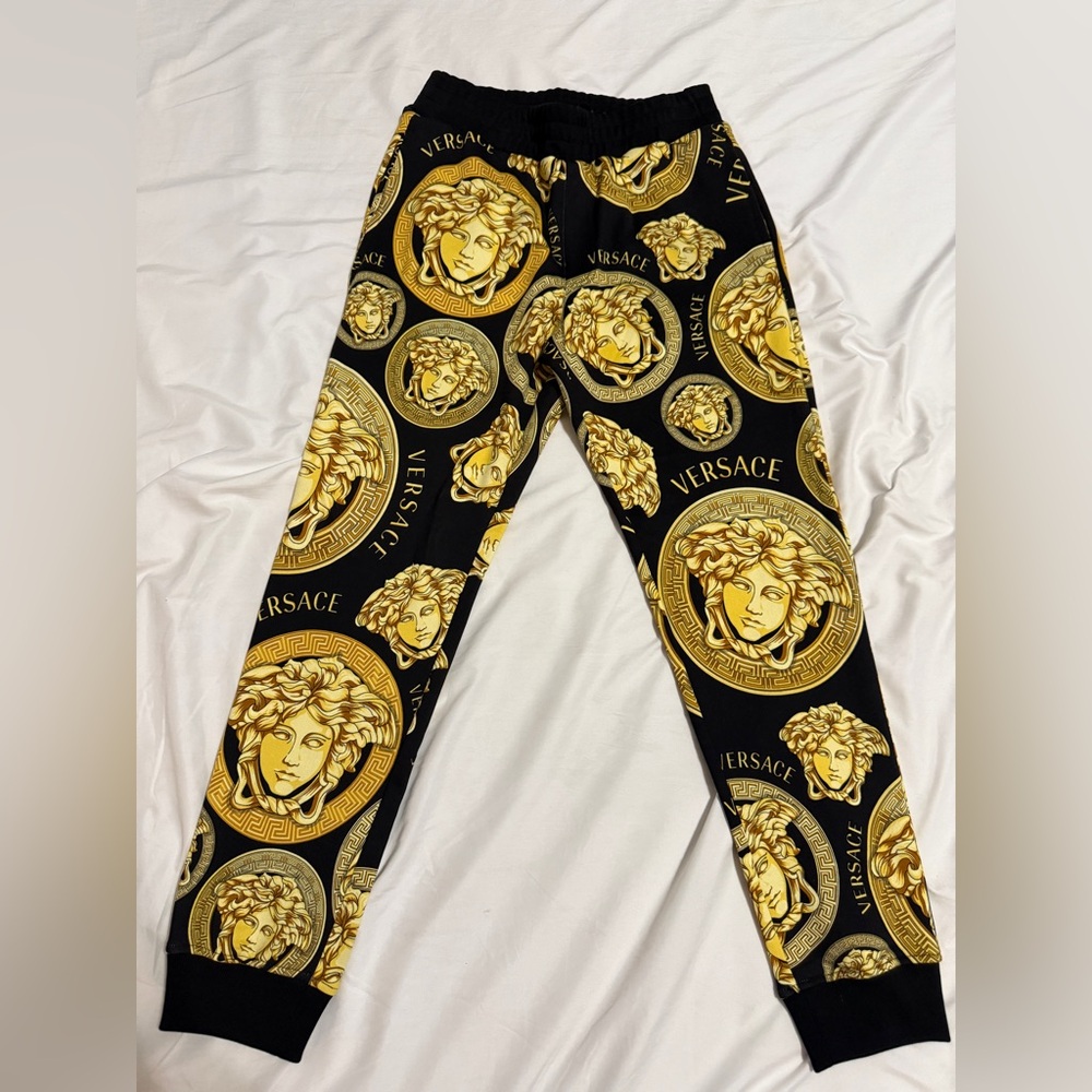 Versace Amplified Medusa Print Jogging Trousers